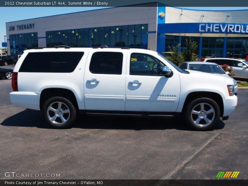 Summit White / Ebony 2012 Chevrolet Suburban LT 4x4
