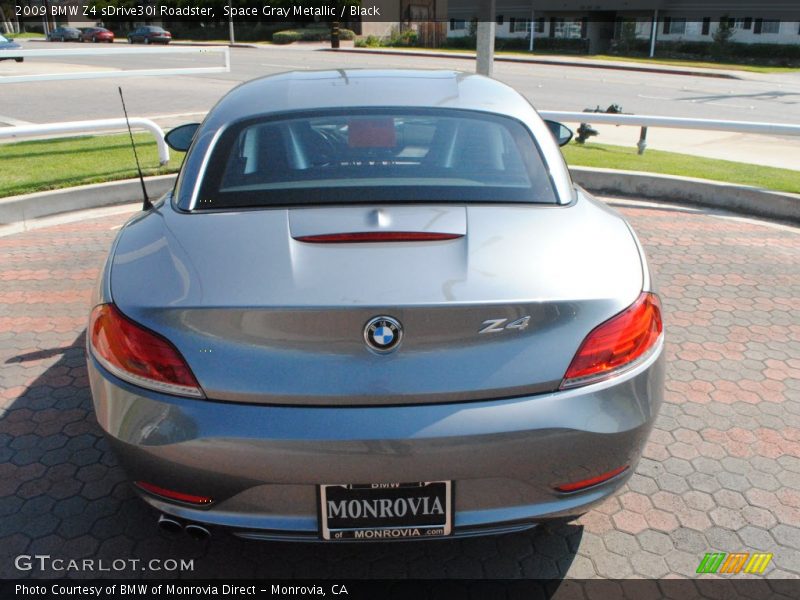 Space Gray Metallic / Black 2009 BMW Z4 sDrive30i Roadster