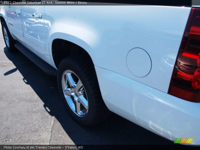 Summit White / Ebony 2012 Chevrolet Suburban LT 4x4
