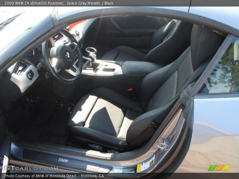 Space Gray Metallic / Black 2009 BMW Z4 sDrive30i Roadster