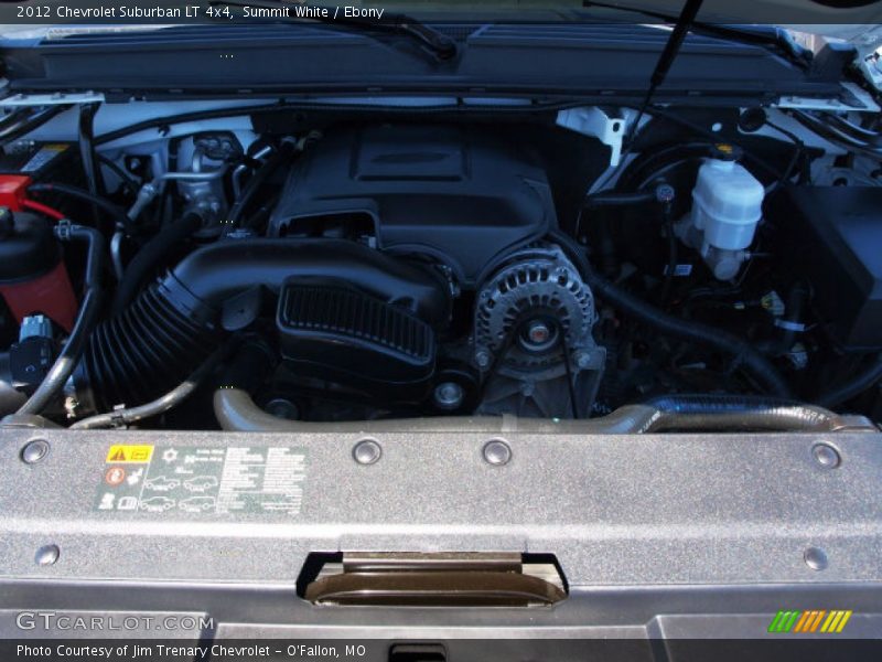 Summit White / Ebony 2012 Chevrolet Suburban LT 4x4