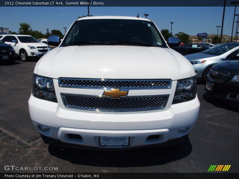 Summit White / Ebony 2012 Chevrolet Suburban LT 4x4