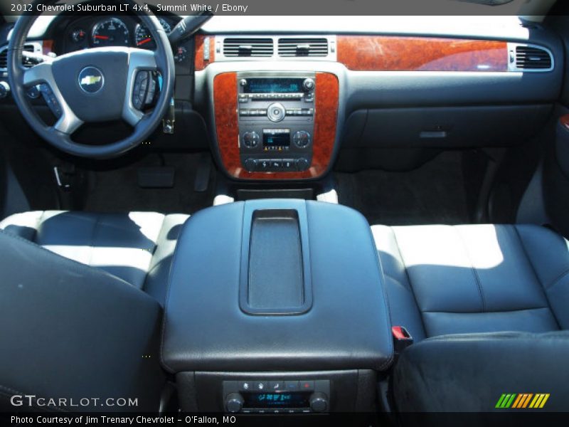 Summit White / Ebony 2012 Chevrolet Suburban LT 4x4