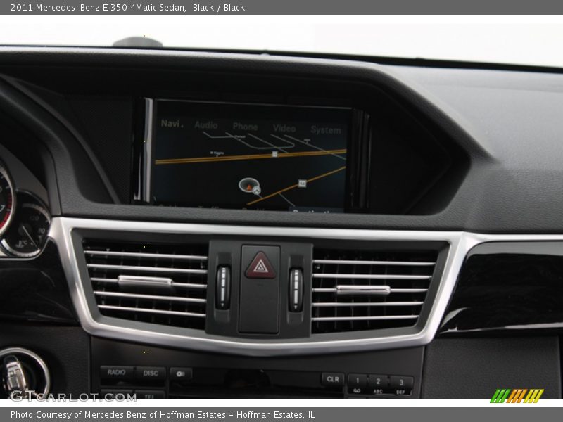 Black / Black 2011 Mercedes-Benz E 350 4Matic Sedan
