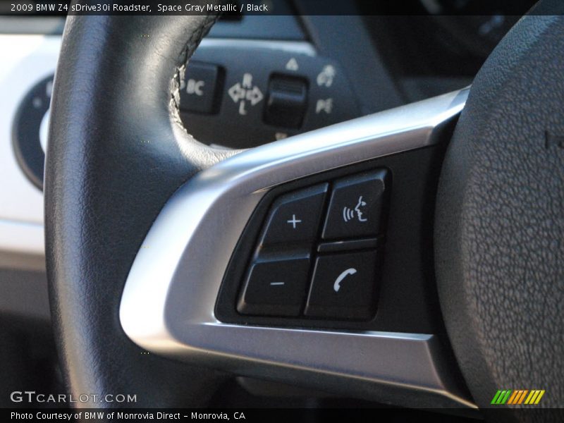 Controls of 2009 Z4 sDrive30i Roadster