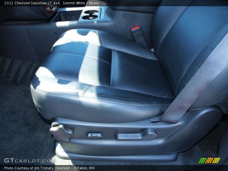Summit White / Ebony 2012 Chevrolet Suburban LT 4x4