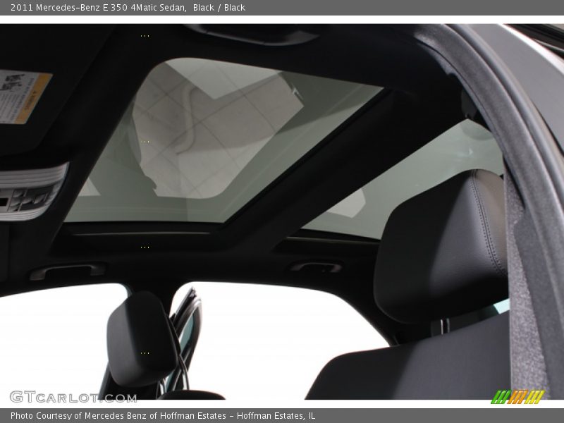 Black / Black 2011 Mercedes-Benz E 350 4Matic Sedan