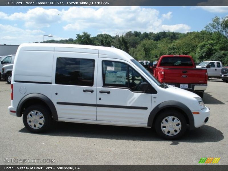Frozen White / Dark Grey 2012 Ford Transit Connect XLT Van