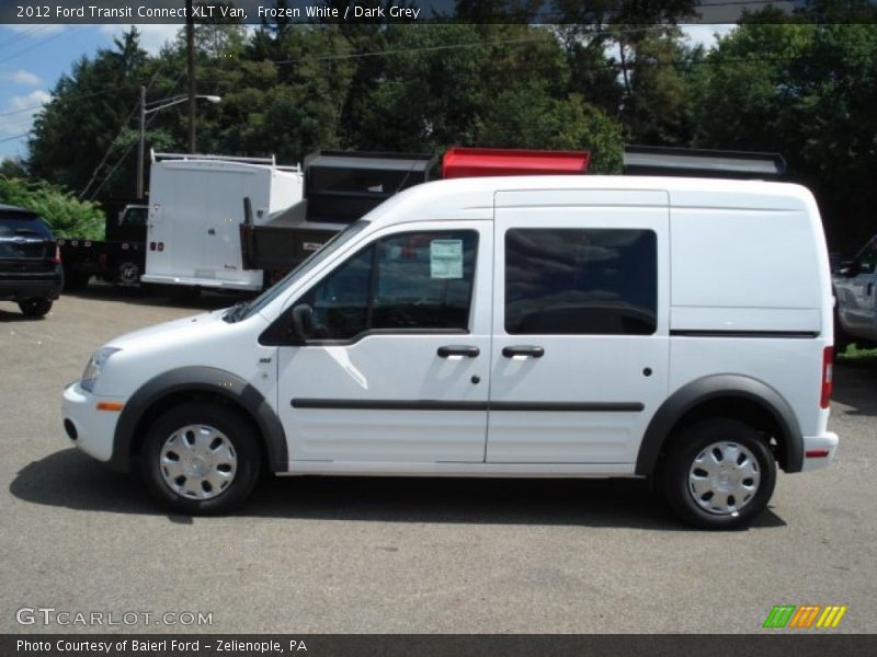 Frozen White / Dark Grey 2012 Ford Transit Connect XLT Van