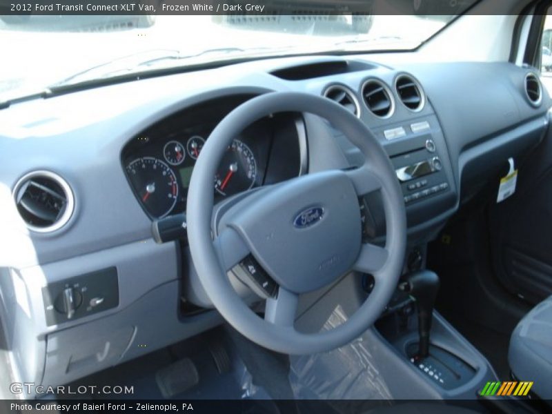 Frozen White / Dark Grey 2012 Ford Transit Connect XLT Van