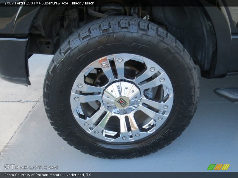 Black / Black 2007 Ford F150 FX4 SuperCrew 4x4