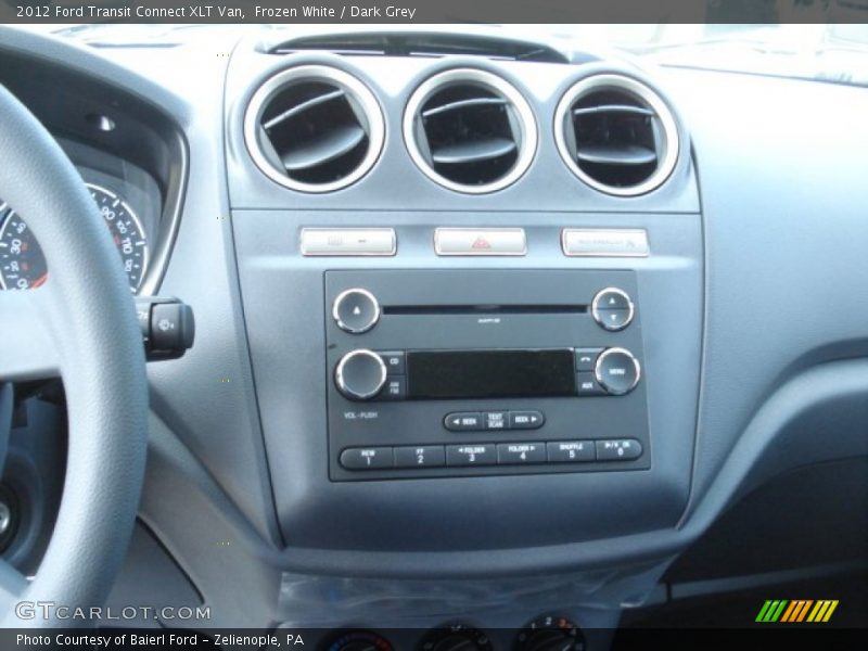 Frozen White / Dark Grey 2012 Ford Transit Connect XLT Van