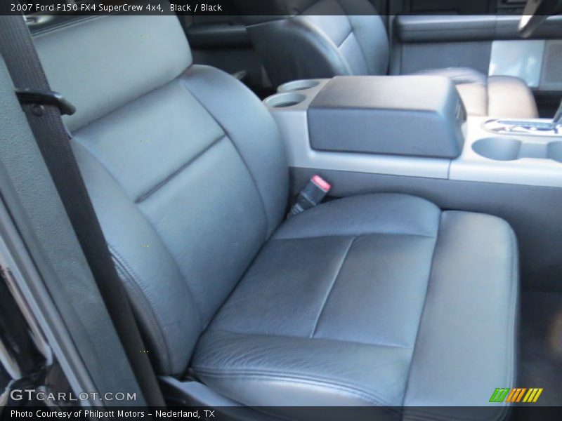 Black / Black 2007 Ford F150 FX4 SuperCrew 4x4