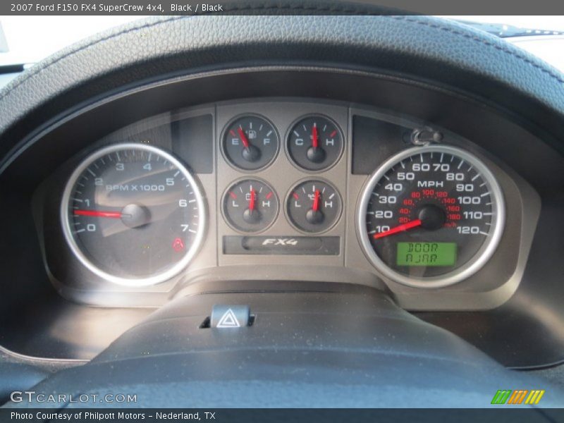 Black / Black 2007 Ford F150 FX4 SuperCrew 4x4