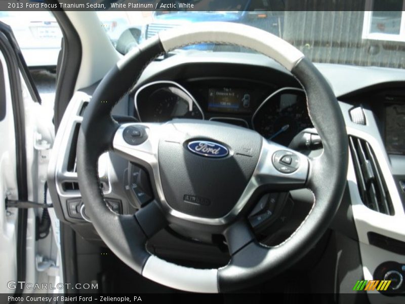 2013 Focus Titanium Sedan Steering Wheel