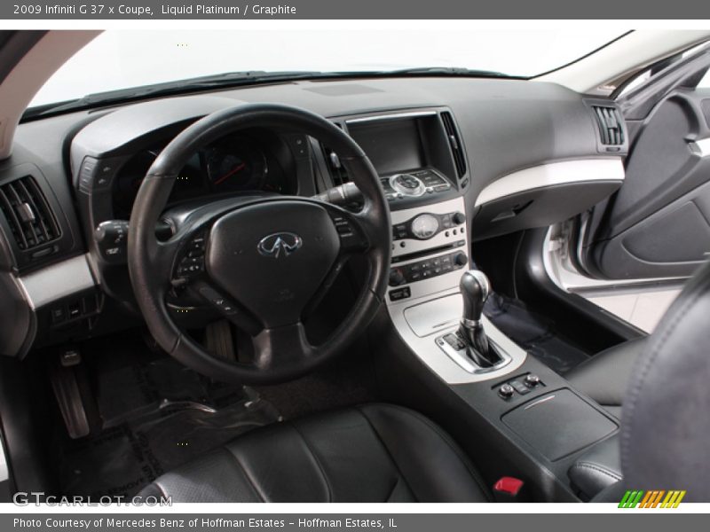 Liquid Platinum / Graphite 2009 Infiniti G 37 x Coupe