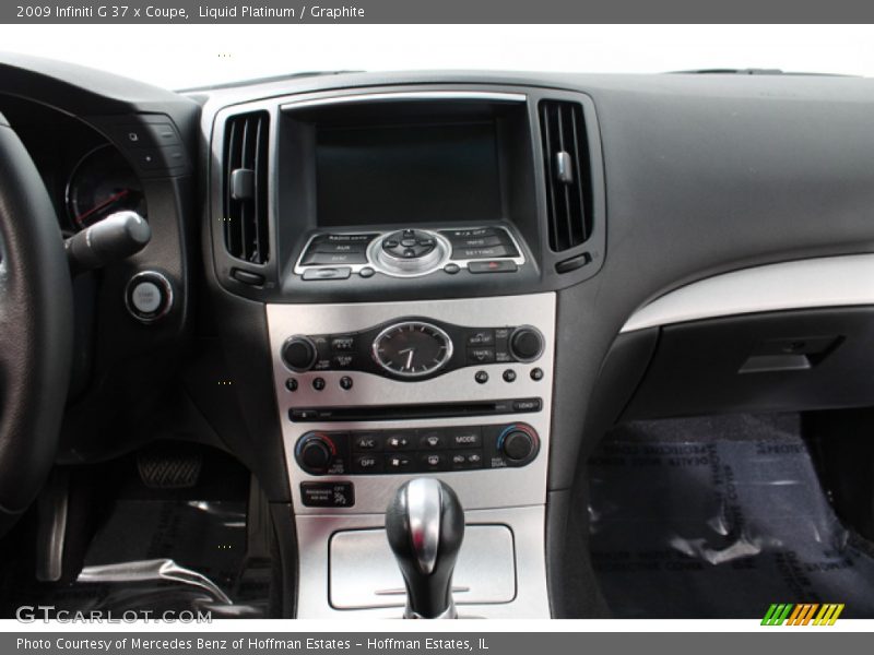 Liquid Platinum / Graphite 2009 Infiniti G 37 x Coupe