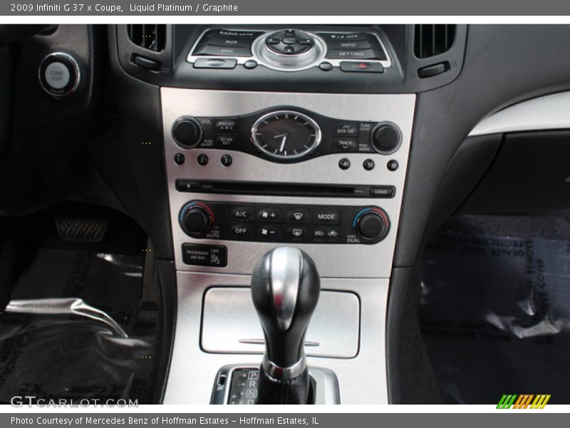Liquid Platinum / Graphite 2009 Infiniti G 37 x Coupe