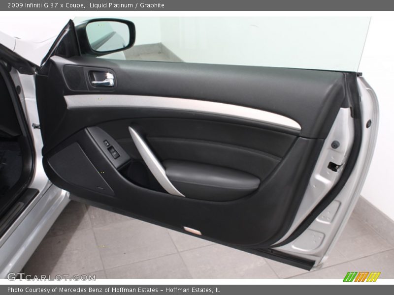 Liquid Platinum / Graphite 2009 Infiniti G 37 x Coupe