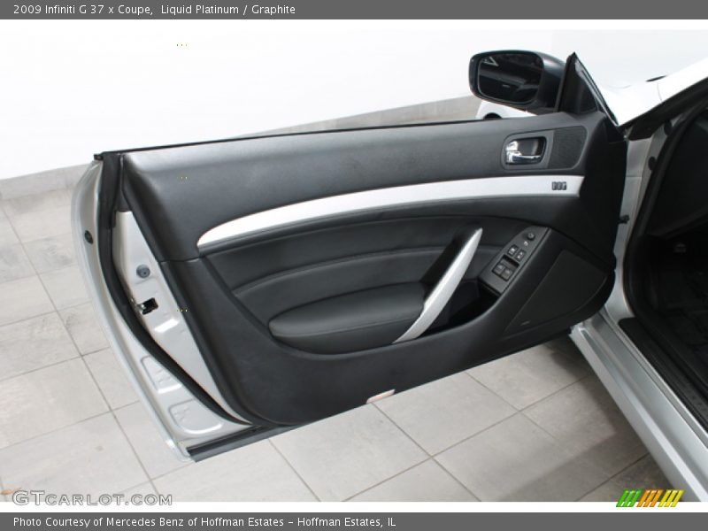 Liquid Platinum / Graphite 2009 Infiniti G 37 x Coupe