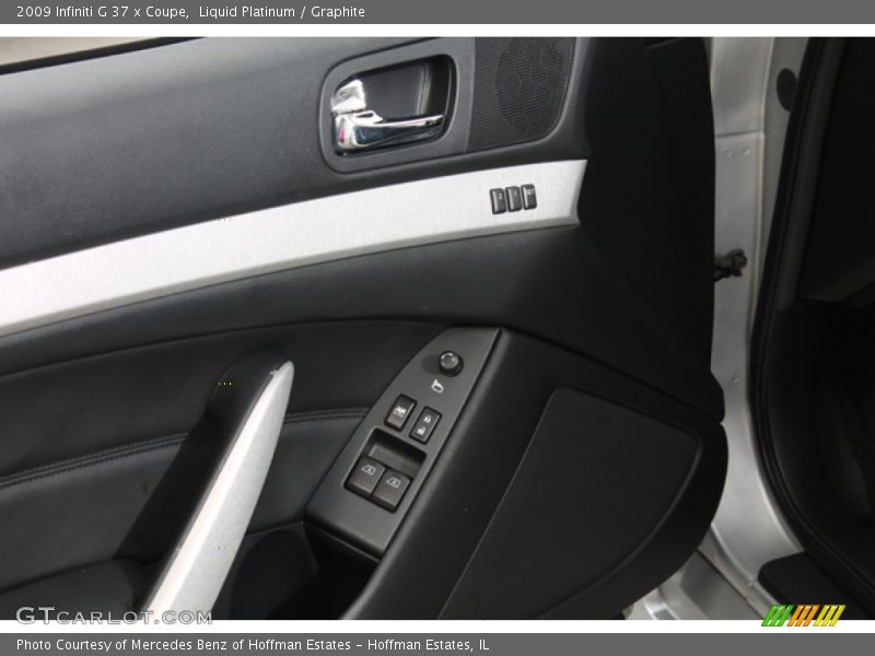 Liquid Platinum / Graphite 2009 Infiniti G 37 x Coupe
