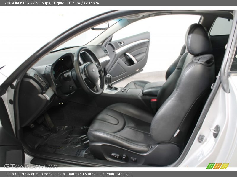 Liquid Platinum / Graphite 2009 Infiniti G 37 x Coupe