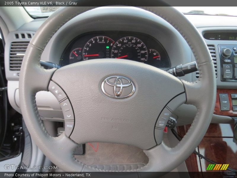 Black / Gray 2005 Toyota Camry XLE V6