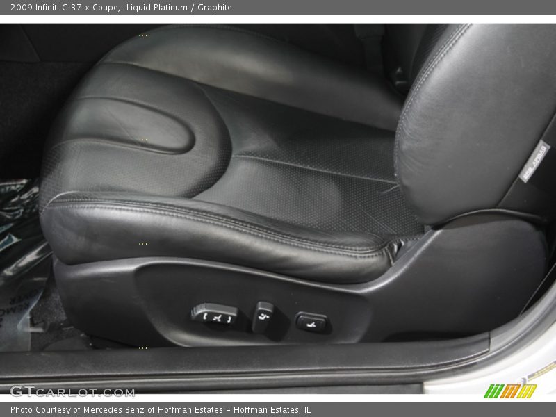 Liquid Platinum / Graphite 2009 Infiniti G 37 x Coupe