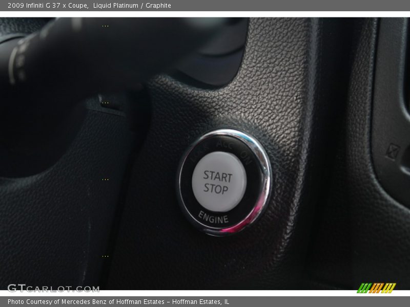 Liquid Platinum / Graphite 2009 Infiniti G 37 x Coupe