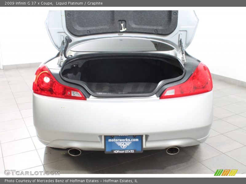 Liquid Platinum / Graphite 2009 Infiniti G 37 x Coupe