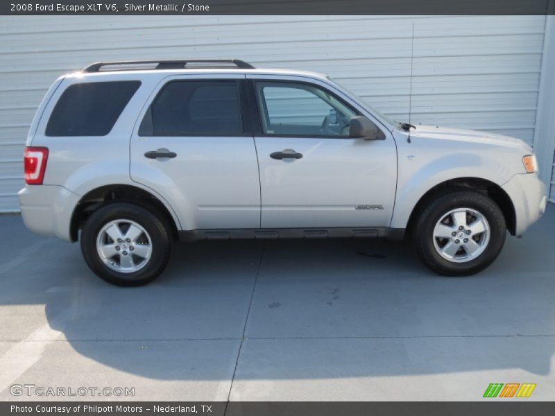 Silver Metallic / Stone 2008 Ford Escape XLT V6