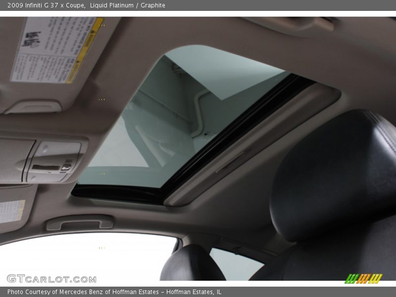Liquid Platinum / Graphite 2009 Infiniti G 37 x Coupe