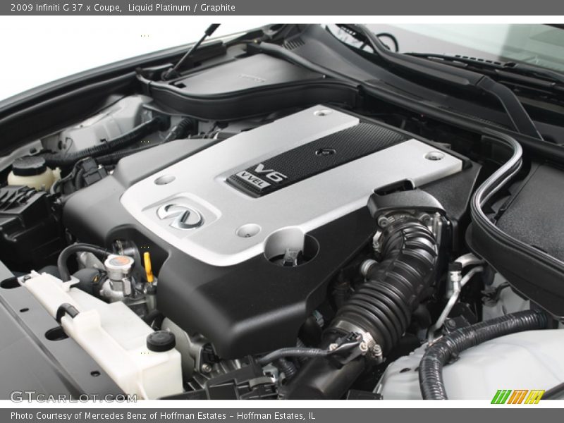 Liquid Platinum / Graphite 2009 Infiniti G 37 x Coupe