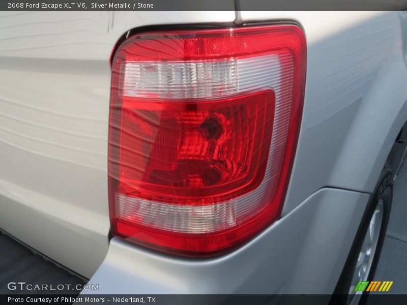 Silver Metallic / Stone 2008 Ford Escape XLT V6