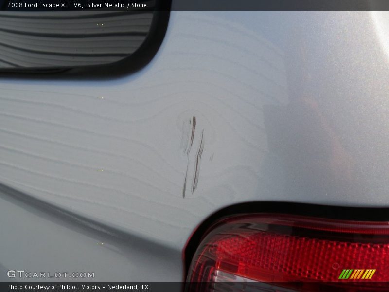 Silver Metallic / Stone 2008 Ford Escape XLT V6
