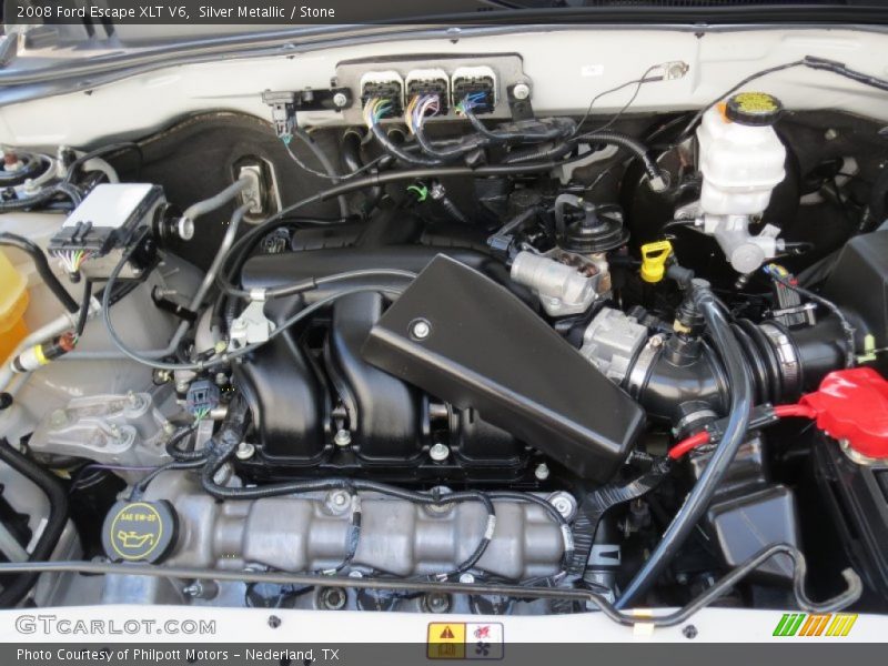 Silver Metallic / Stone 2008 Ford Escape XLT V6