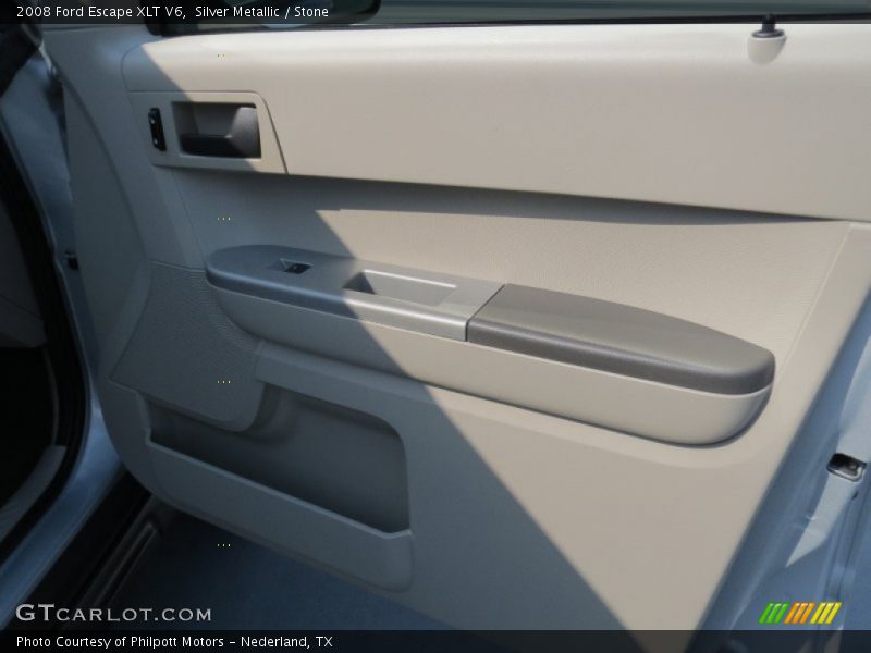 Silver Metallic / Stone 2008 Ford Escape XLT V6