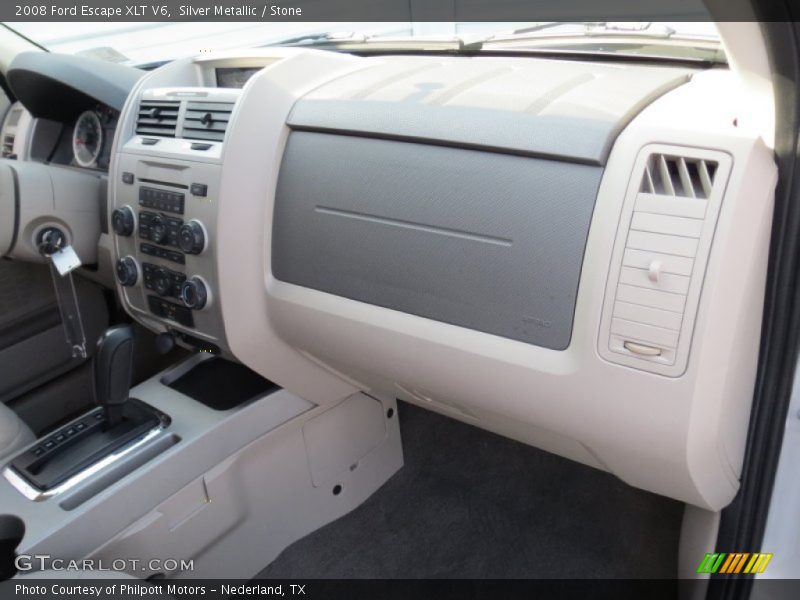 Silver Metallic / Stone 2008 Ford Escape XLT V6