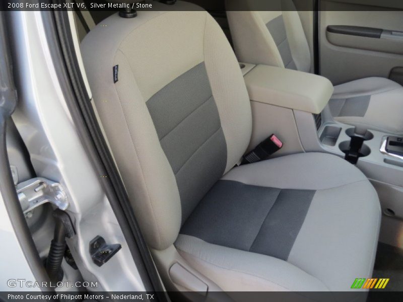 Silver Metallic / Stone 2008 Ford Escape XLT V6
