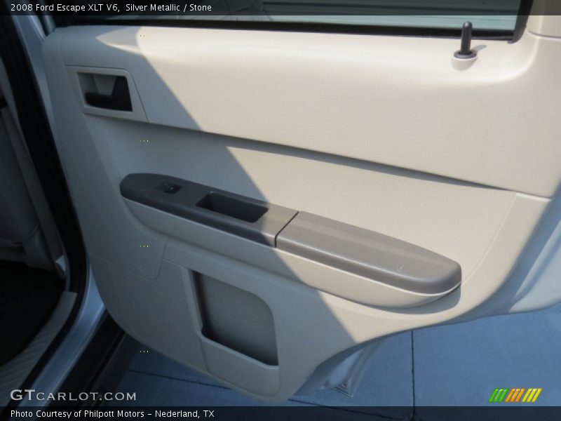 Silver Metallic / Stone 2008 Ford Escape XLT V6