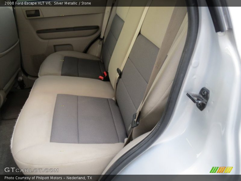 Silver Metallic / Stone 2008 Ford Escape XLT V6