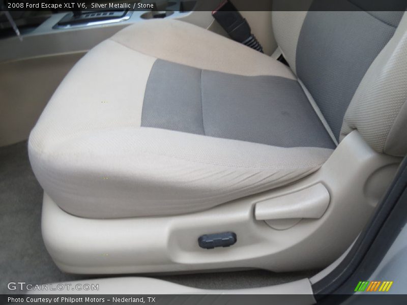 Silver Metallic / Stone 2008 Ford Escape XLT V6