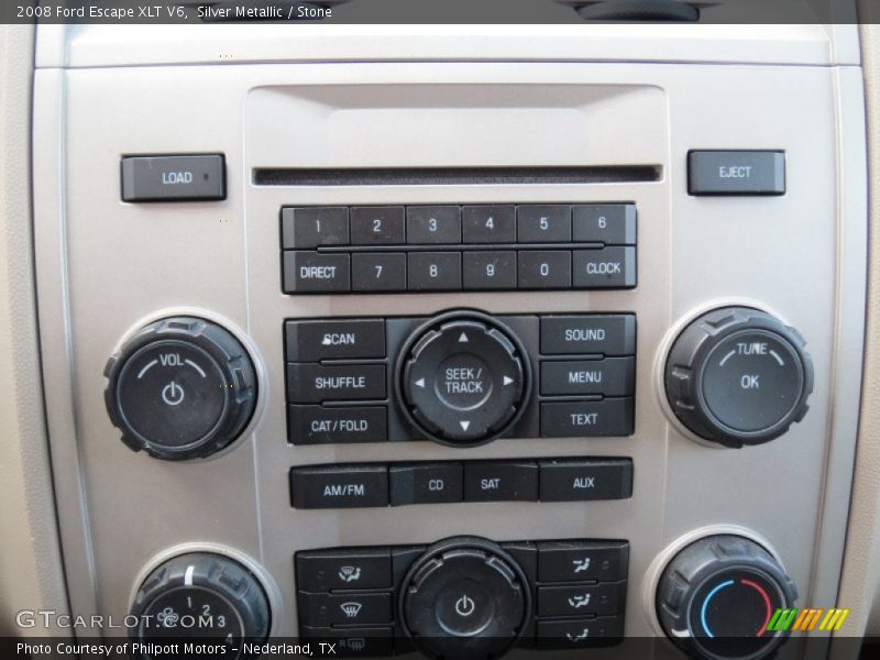 Silver Metallic / Stone 2008 Ford Escape XLT V6