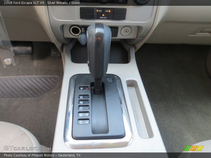 Silver Metallic / Stone 2008 Ford Escape XLT V6