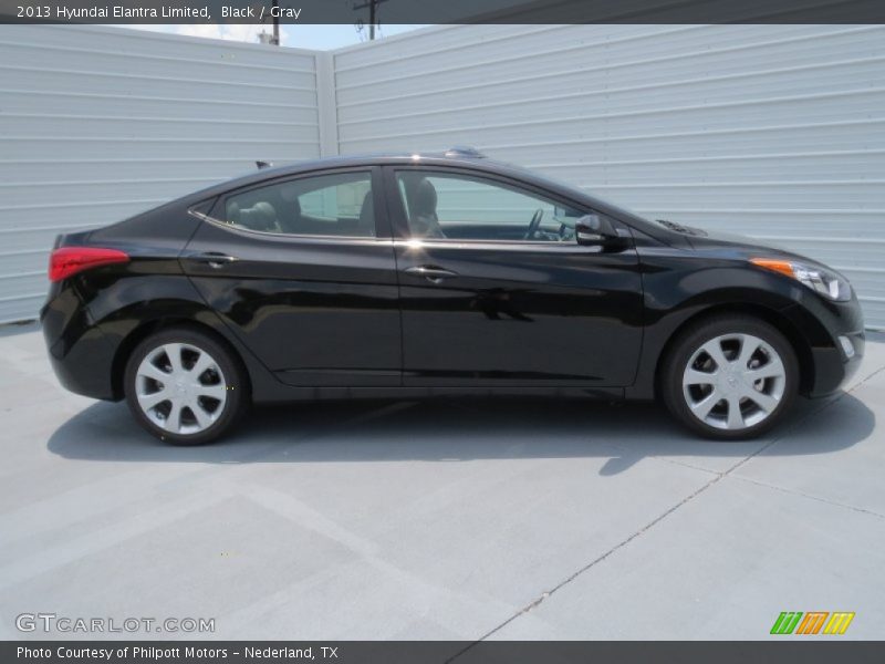 Black / Gray 2013 Hyundai Elantra Limited