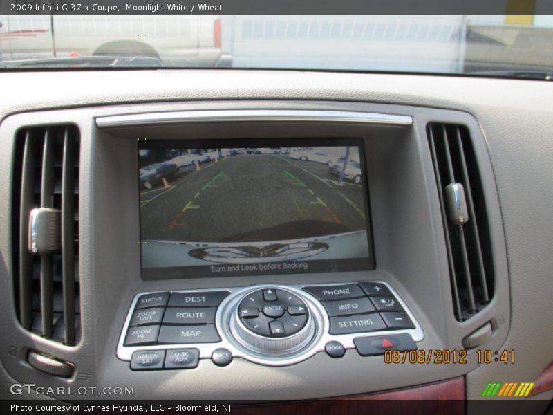 Moonlight White / Wheat 2009 Infiniti G 37 x Coupe