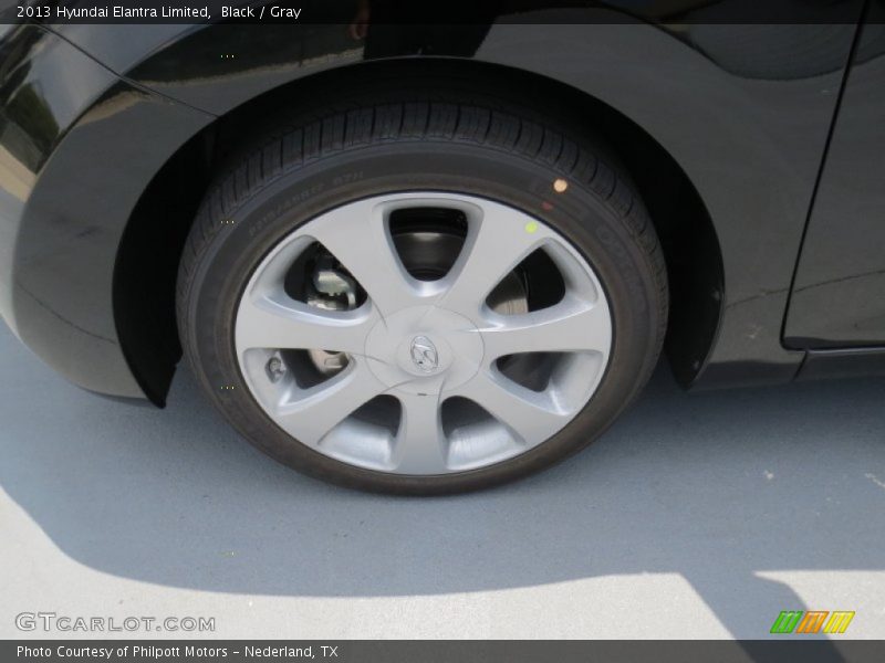 Black / Gray 2013 Hyundai Elantra Limited