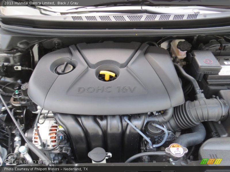 Black / Gray 2013 Hyundai Elantra Limited