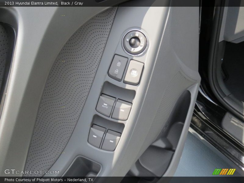 Black / Gray 2013 Hyundai Elantra Limited