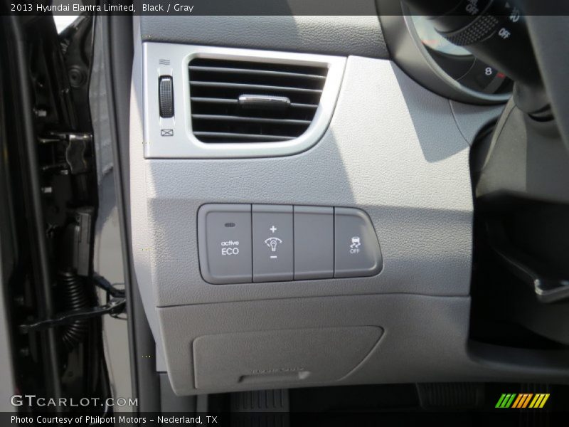 Black / Gray 2013 Hyundai Elantra Limited